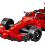 Set de construcție monopost F1 – roșu, 266 piese