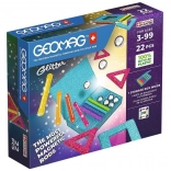 Geomag Glitter – set de construcție magnetică, 22 piese
