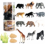 Woopie set figurine animale sălbatice 16 buc