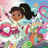 Puzzle maxi de podea NELLA, prințesa cavalerilor 24 piese