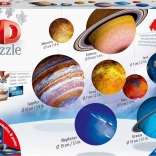 Puzzle 3D sistem solar 540 piese