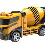 Mixer de ciment JCB pentru copii cu efecte luminoase și sonore