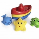 Bărcuțe cu animăluțe pentru baie