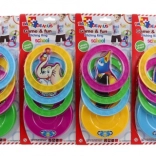Inele de aruncat cu animăluțe – joc din plastic pentru copii 3+
