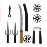 Set sabie ninja cu accesorii
