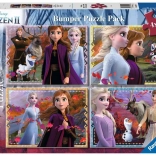 Puzzle Frozen II: Soarta Aşteaptă 4 x 42 piese