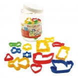 Bigjigs Toys forme de tăiat prăjituri, set 24 buc