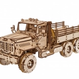 Puzzle mecanic 3D din lemn UGEARS camion de marfă Cargo