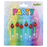 Lumânări petrecere buburuză