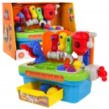 banc multifuncțional pentru copii cu sortator, lumini și sunete 24m+