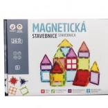 Set de construcție magnetică pentru micii constructori 26 bucăți