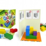 Joc de societate Qubolo cu zaruri de lemn în săculeț de pânză