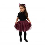 Costum pentru copii pisicuță cu fustă tutu