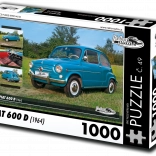 Puzzle RETRO-AUTA Fiat 600 D (1964) 1000 piese