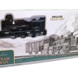 Set de tren cu baterii cu iluminare și efecte sonore