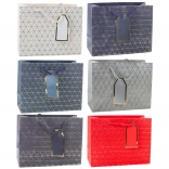 Pungă cadou cu linii aurii