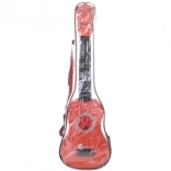 Chitară pentru copii din plastic, cu husă