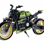 iM.Master set de construcție motocicletă cu lanț mobil și amortizoare