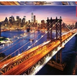 EDUCA Puzzle Amurgul pe Manhattan 3000 piese