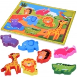 Puzzle de lemn Safari