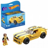 Set de construcție Mașinuță Camaro Hot Wheels MEGA