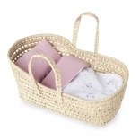 Coș Mojise pentru păpuși cu lenjerie, mare, Antonio Juan