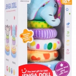 Piramidă moale pliabilă cu elefant pentru cei mai mici