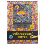 Caiet de zgâriat cu 10 foi