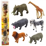 Set Miniaturi Realiste Animale Sălbatice 6 buc