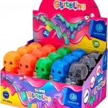 Astra slime craniu – slime distractiv în recipient (mix de culori)