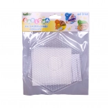 Șablon pentru mărgele termolipibile – hexagon