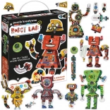 puzzle creativ 63 piese – robot lab