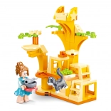 Sluban Girls Dream teren de antrenament pentru pisicuțe, set de construit