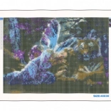 Pictură cu diamante NORIMPEX – zână fluture 30 × 40 cm