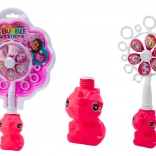 Dispozitiv pentru baloane de săpun Wind-Up Unicorn Tray Roz