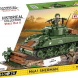 Set de construcție tanc M4A1 Sherman 1:35 – 663 piese