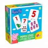Peppa Pig puzzle din două piese pentru cei mai mici