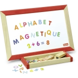 Jeujura tablă multifuncțională din lemn 44x30 cm cu accesorii