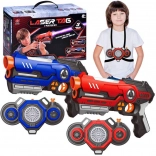 Set laser tag pentru 2 jucători cu veste și efecte luminoase – CZ/NI