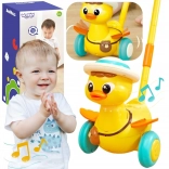 Woopie plimbător cu butoane pe băţ răţuşcă cu lumini și sunete