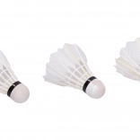 Fluturași badminton albi – set 3 buc