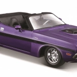 Model auto 1970 DODGE CHALLENGER R/T decapotabil 1:24