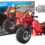 Set de construcție CaDA motocicletă RC 2.4 GHz, 484 piese