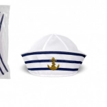 Șapcă de marinar din stofă, diametru 27 cm