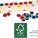 Small Foot abac educațional din lemn FSC