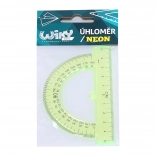 Raportor mic transparent neon