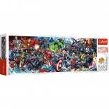 Puzzle panoramic Marvel The Avengers 1000 piese