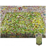 Puzzle Fotbal nebun 4000 piese
