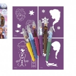 Carioci cu șabloane Regatul de Gheață