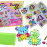 Set de pictură cu diamante – autocolante colorate cu animăluțe